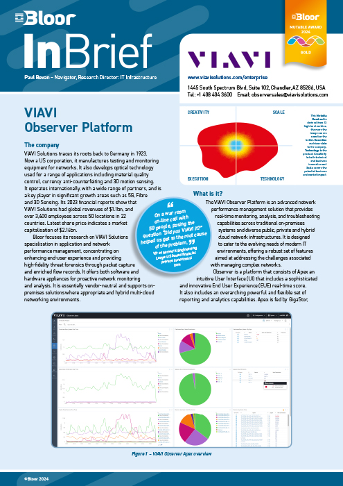 Viavi Observer Platform