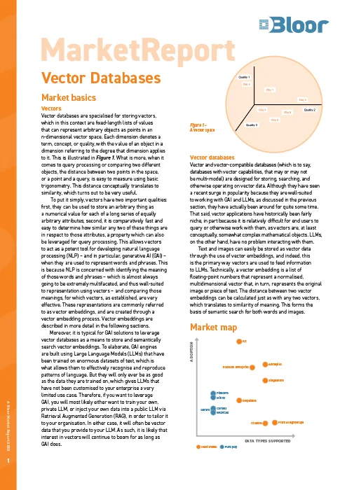 Vector databases