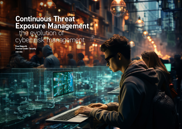 Cover for Continuous threat exposure management - The evolution of vulnerability management